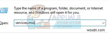 Sửa lỗi: Đăng ký dịch vụ bị thiếu hoặc hỏng trên Windows 10