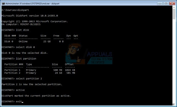 Sửa lỗi: Không thể reset PC - Thiếu phân vùng ổ cứng bắt buộc