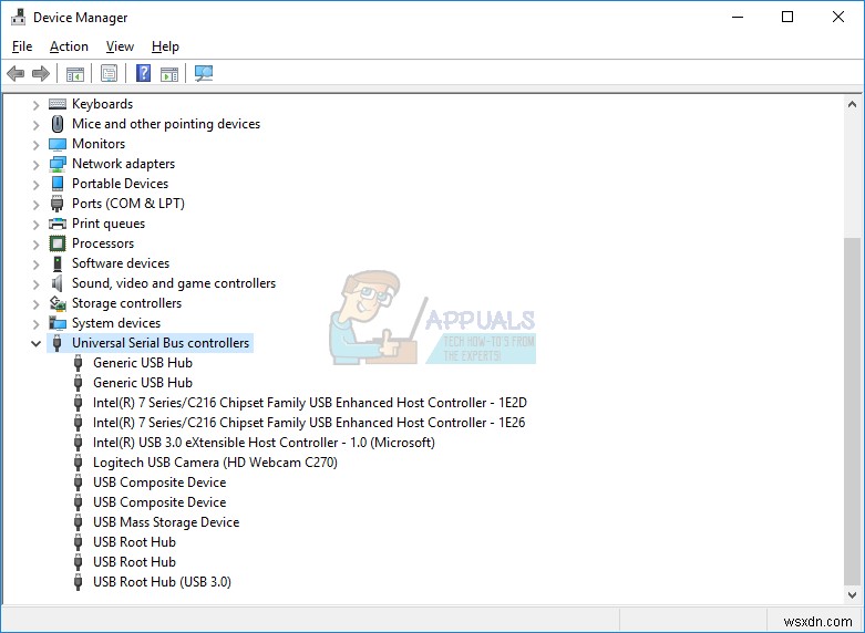 Sửa lỗi: Chuột USB không hoạt động trên Windows 10