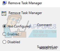 Sửa lỗi: Task Manager không mở trên Windows 10