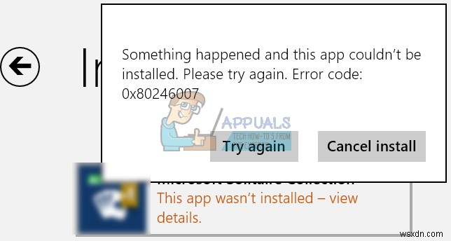 Cách khắc phục lỗi Windows Update Error Code 80246007