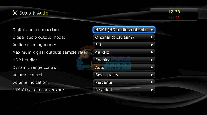 Khắc phục lỗi HDMI không có âm thanh