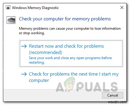 Khắc phục lỗi MEMORY_MANAGEMENT (Màn hình xanh chết chóc) trên Windows