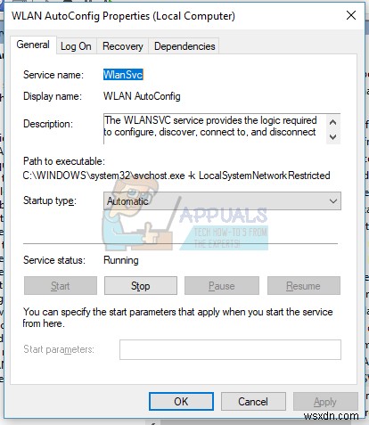 Khắc phục lỗi WiFi không kết nối sau Creators Update