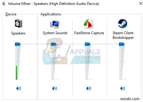 Cách khắc phục âm lượng nhỏ trên Windows 10
