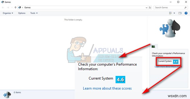 Cách xem điểm Windows Experience Index (WEI) trên Windows 10
