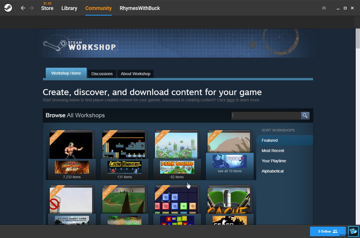 Steam Workshop là gì và cách sử dụng