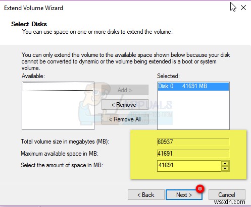 Cách mở rộng ổ C:\ trên Windows 10