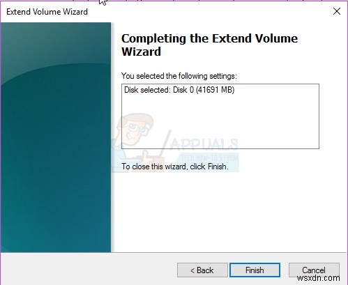 Cách mở rộng ổ C:\ trên Windows 10