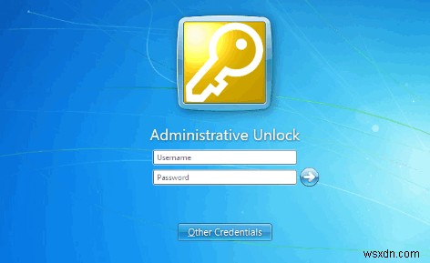 Cách mở khóa Windows 7 Professional/Enterprise khi bị khóa bởi Domain User