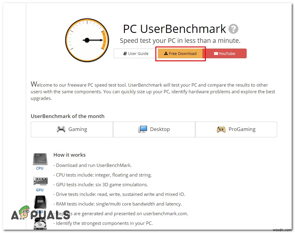 Cách chạy kiểm tra hiệu năng (Benchmark) máy tính trên Windows