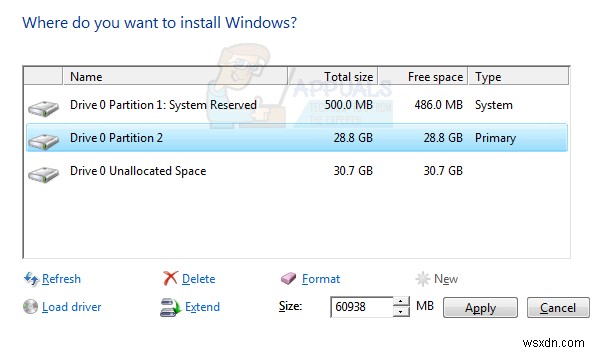 Cách sửa lỗi Windows Cannot Install Required Files 0x8007025D