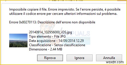 Cách sửa lỗi 0x80270113 khi truy cập ảnh trên OneDrive
