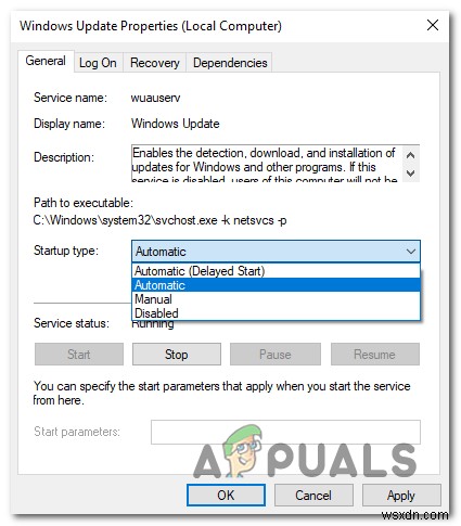 Cách sửa lỗi Windows Update Error Code 0x80080005 trên Windows 10