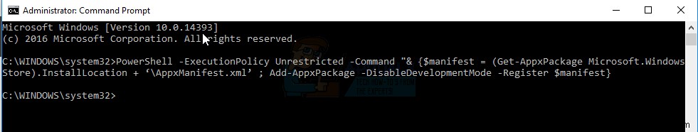 Cách sửa lỗi Windows 10 Store Error Code 0x80072EFD