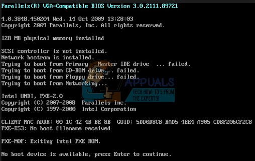 Cách khắc phục lỗi No Boot Device Found trên máy Acer, DELL, Toshiba
