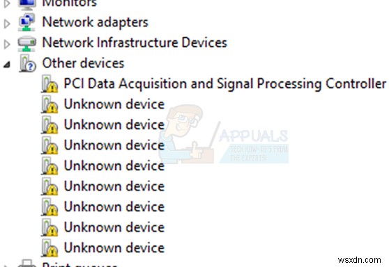 Cách khắc phục  Unknown Devices  xuất hiện trong Device Manager