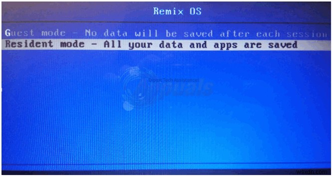 Hướng dẫn: Cài đặt Remix OS trên PC