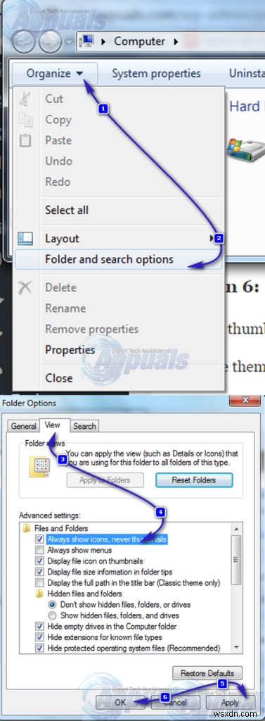 Khắc phục: Windows Explorer has stopped working (Windows Explorer đã ngừng hoạt động)