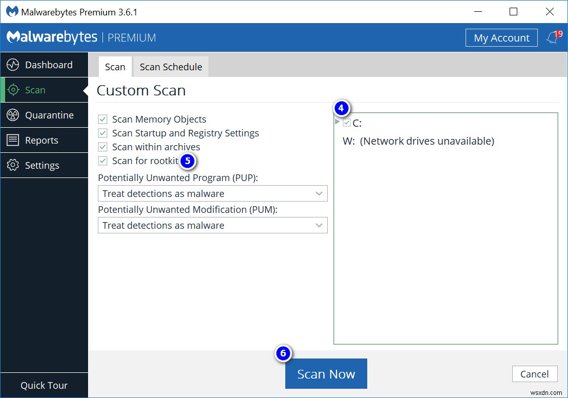 Cách gỡ Malware bằng Malwarebytes