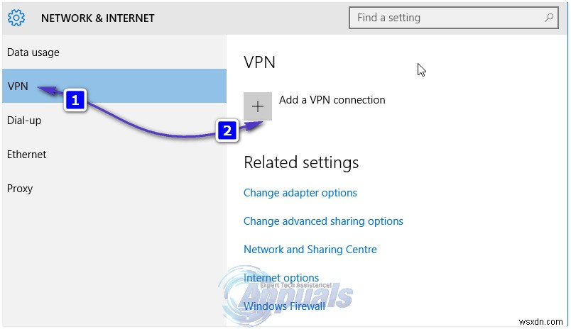 HƯỚNG DẪN: Thiết lập kết nối VPN trên Windows 10