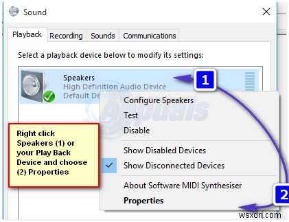 KHẮC PHỤC: Tiếng rít/buzzing loa trên Windows 10