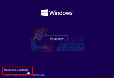 Khắc phục: Windows 10 bị treo ở màn hình Welcome