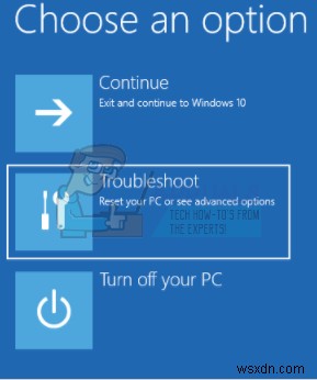 Khắc phục: Windows 10 bị treo ở màn hình Welcome