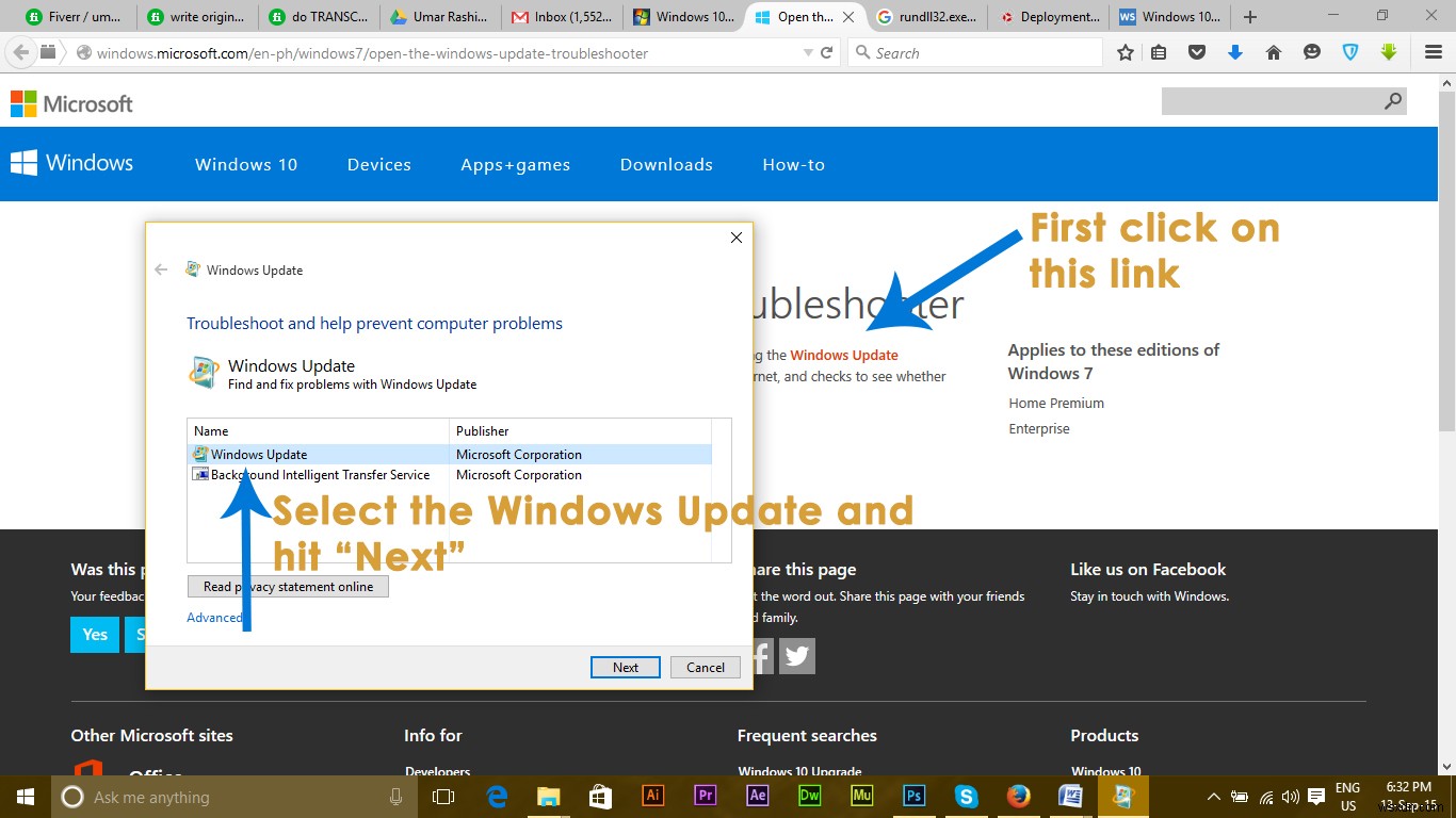 KHẮC PHỤC: Cập nhật Windows 10 bị kẹt ở 32%