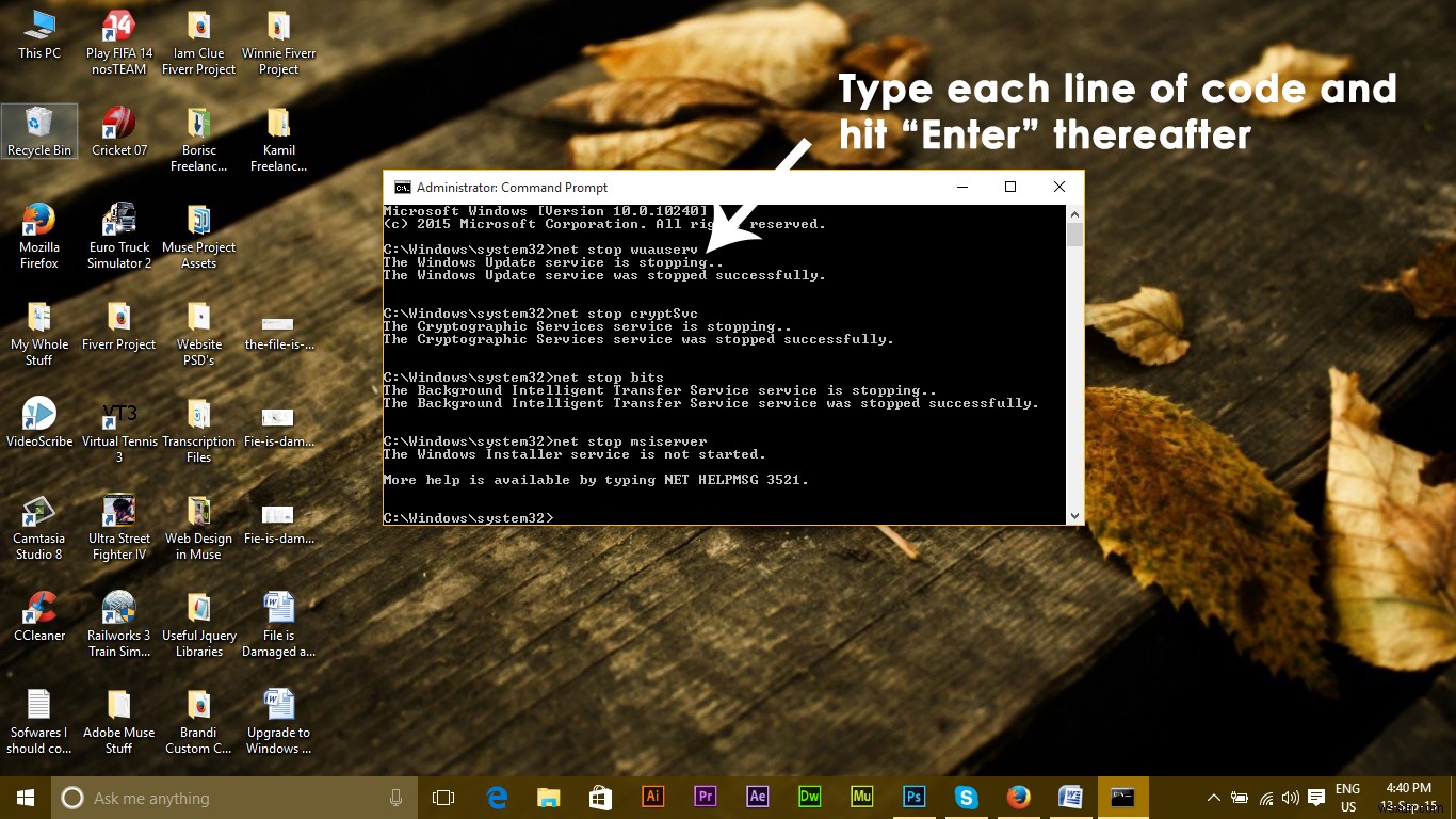 KHẮC PHỤC: Cập nhật Windows 10 bị kẹt ở 32%