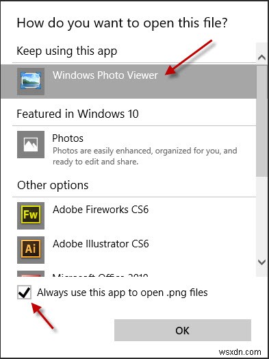 Cách khôi phục Windows Photo Viewer trên Windows 10