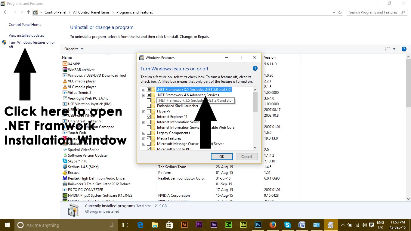 Sửa lỗi 0xc00007b Application was unable to start correctly