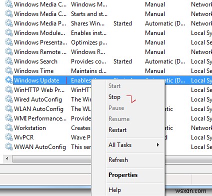 Sửa lỗi Windows Update 80072ee2