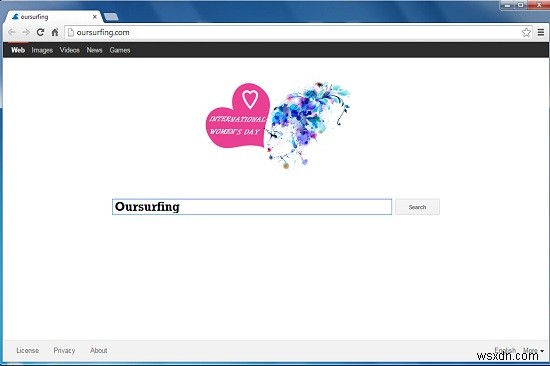 Sửa lỗi: Gỡ Oursurfing.com Browser Hijacker