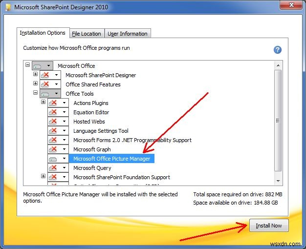 Cài Microsoft Office Picture Manager cho Office 2013