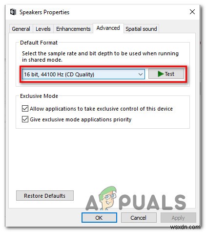 Cách khắc phục lỗi Audio renderer error trên YouTube trong Windows