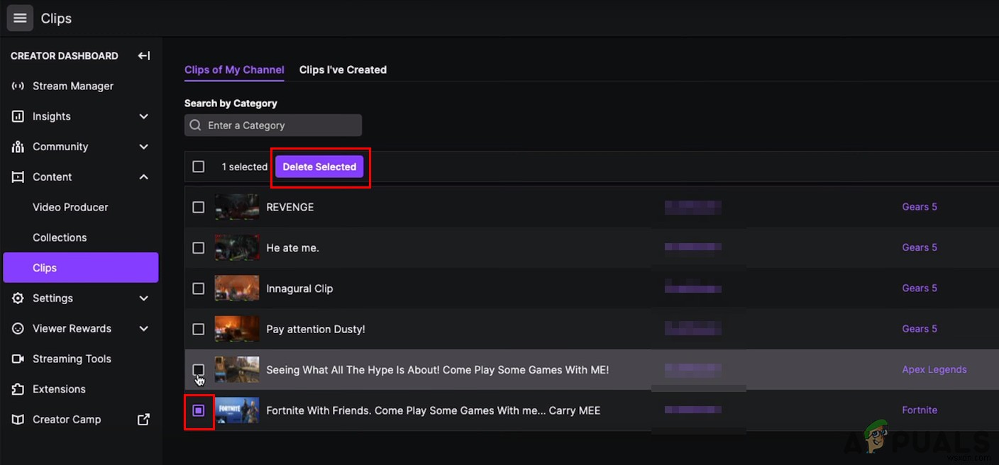 Cách xóa Clip trên Twitch: Hướng dẫn chi tiết cho máy tính và điện thoại
