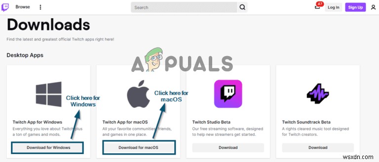 Tab Mod Twitch không tải được? Cách khắc phục chi tiết cho Windows và macOS