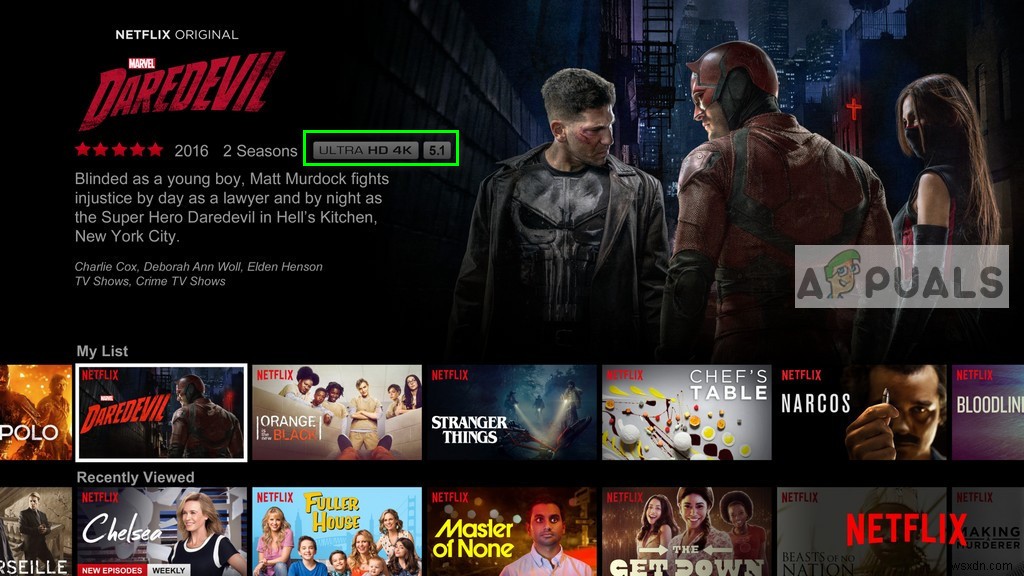 Cách khắc phục lỗi Netflix không phát video 4K