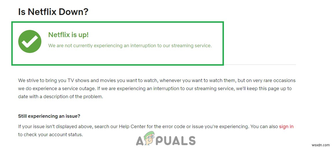 (Khắc phục) Netflix không hoạt động trên Roku