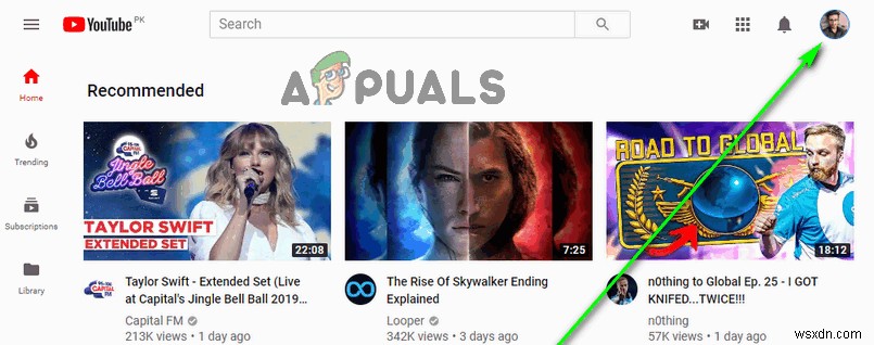 Cách chuyển YouTube sang chế độ Dark Mode
