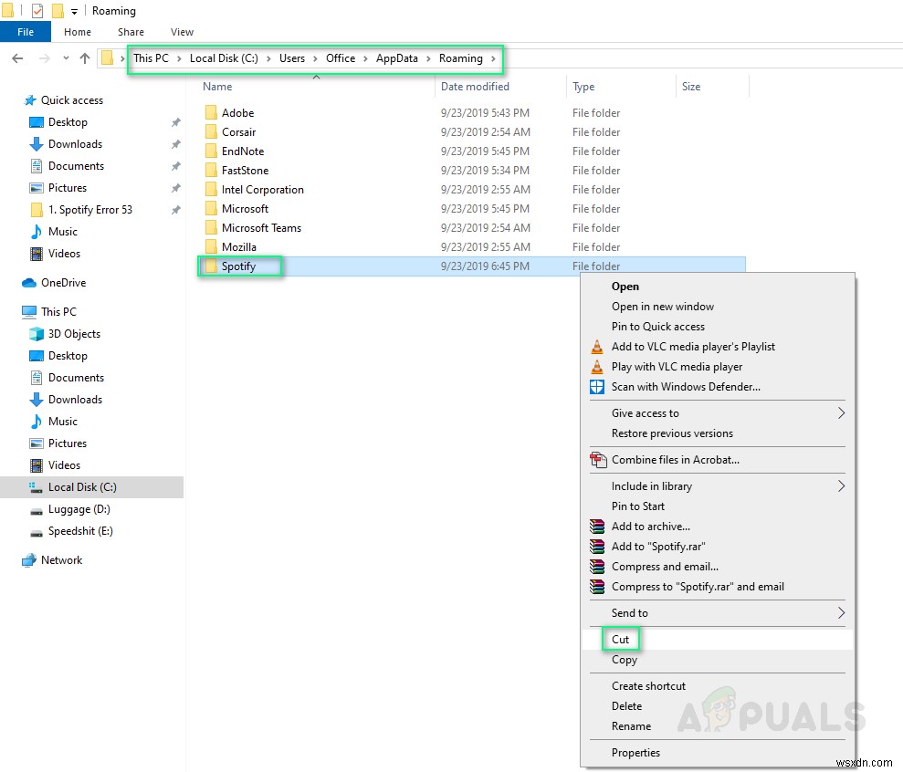 Cách sửa lỗi cài đặt Spotify Mã lỗi 53 trên Windows