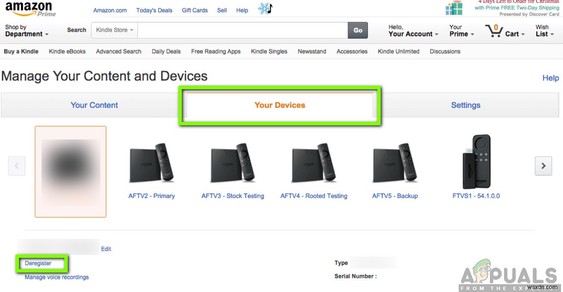 Cách khắc phục lỗi Amazon Error Code 9074