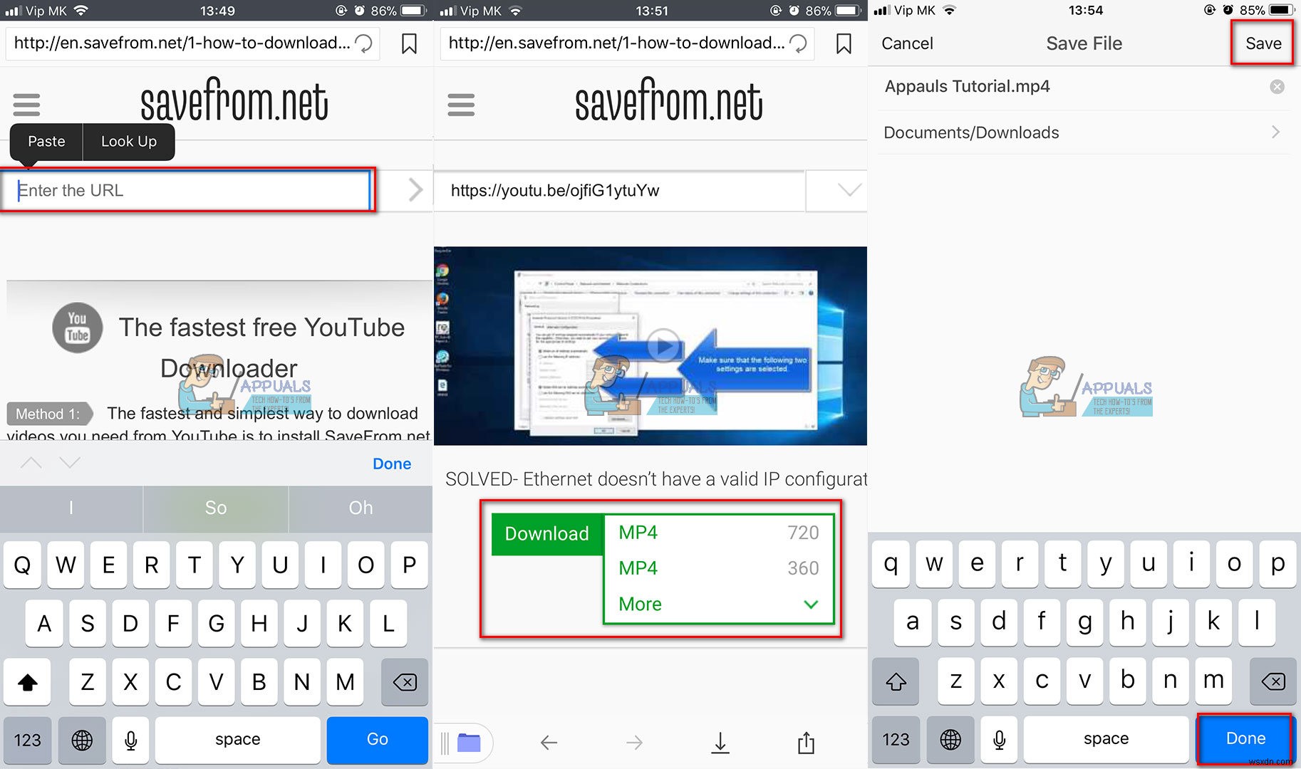 Cách tải video YouTube về iPhone