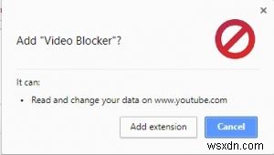 Cách chặn kênh YouTube