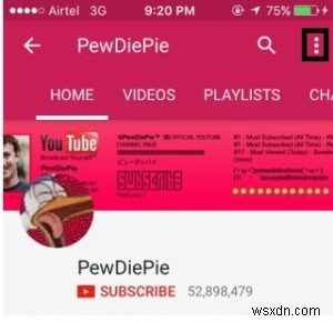 Cách chặn kênh YouTube