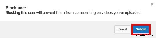 Cách chặn kênh YouTube