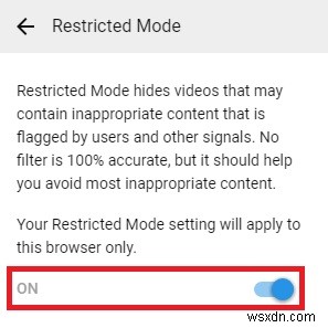 Cách chặn kênh YouTube
