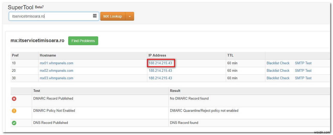 Khắc phục: Lỗi SMTP 550 khi gửi email