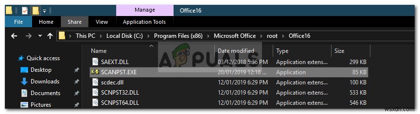 Khắc phục: Không tìm thấy file Outlook.pst